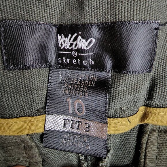 Massimo‎ Pants Casual Womens Size 10 fit 3 Stretch Grey Straight Leg Flat Front - Picture 3 of 12